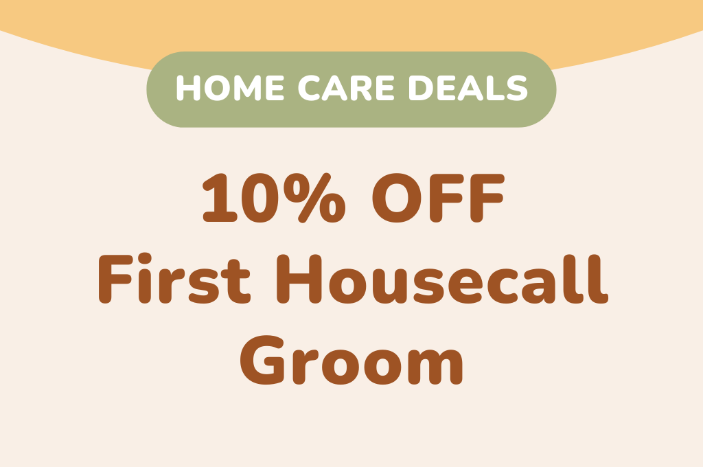 10% OFF First Housecall Groom