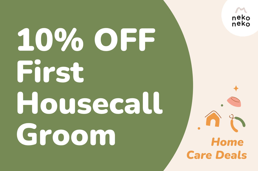 10% OFF First Housecall Groom