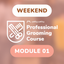(Weekend) Professional Grooming Class | Module 1 (8 Classes)