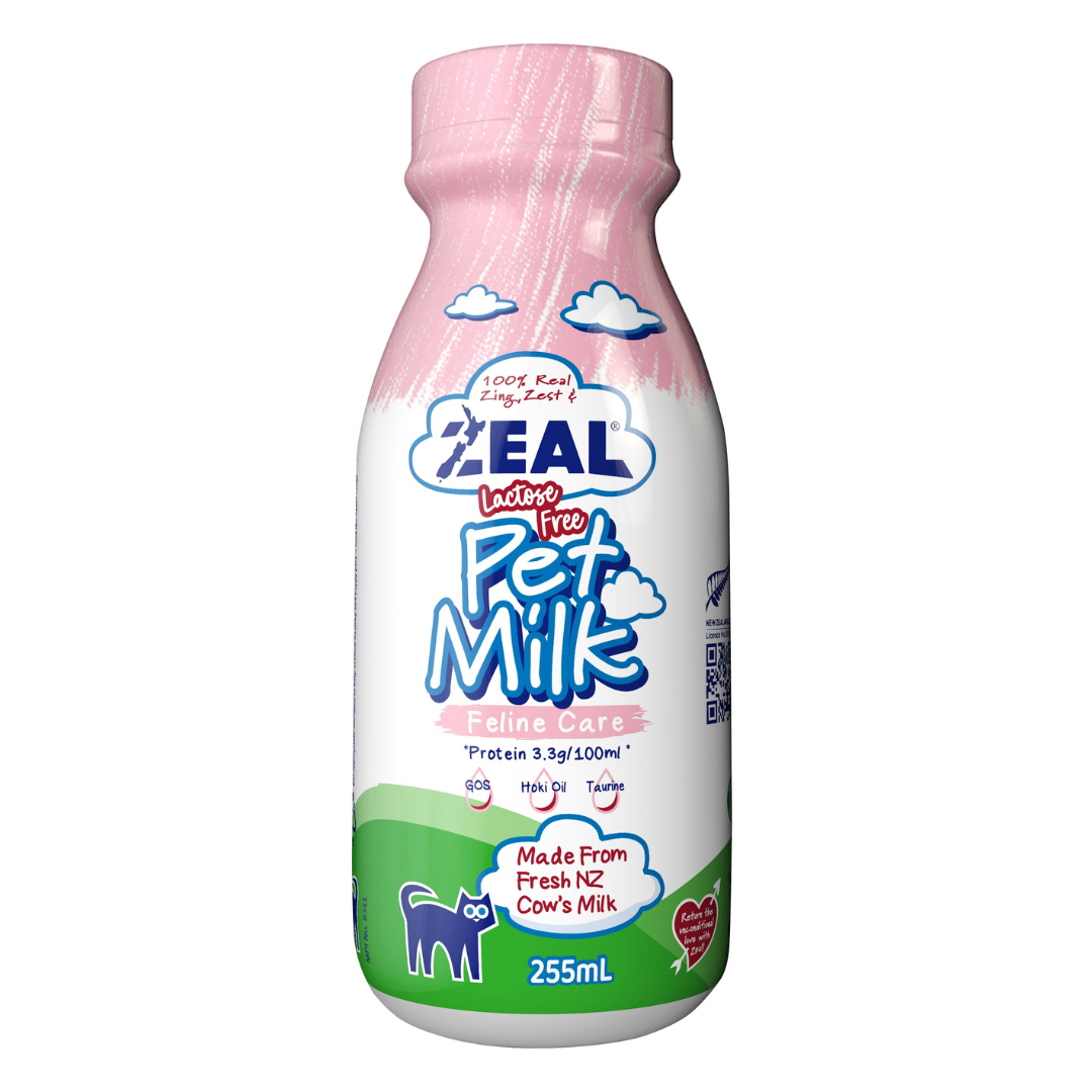 Zeal Feline Care Lactose-Free Pet Milk For Cat, 255ml