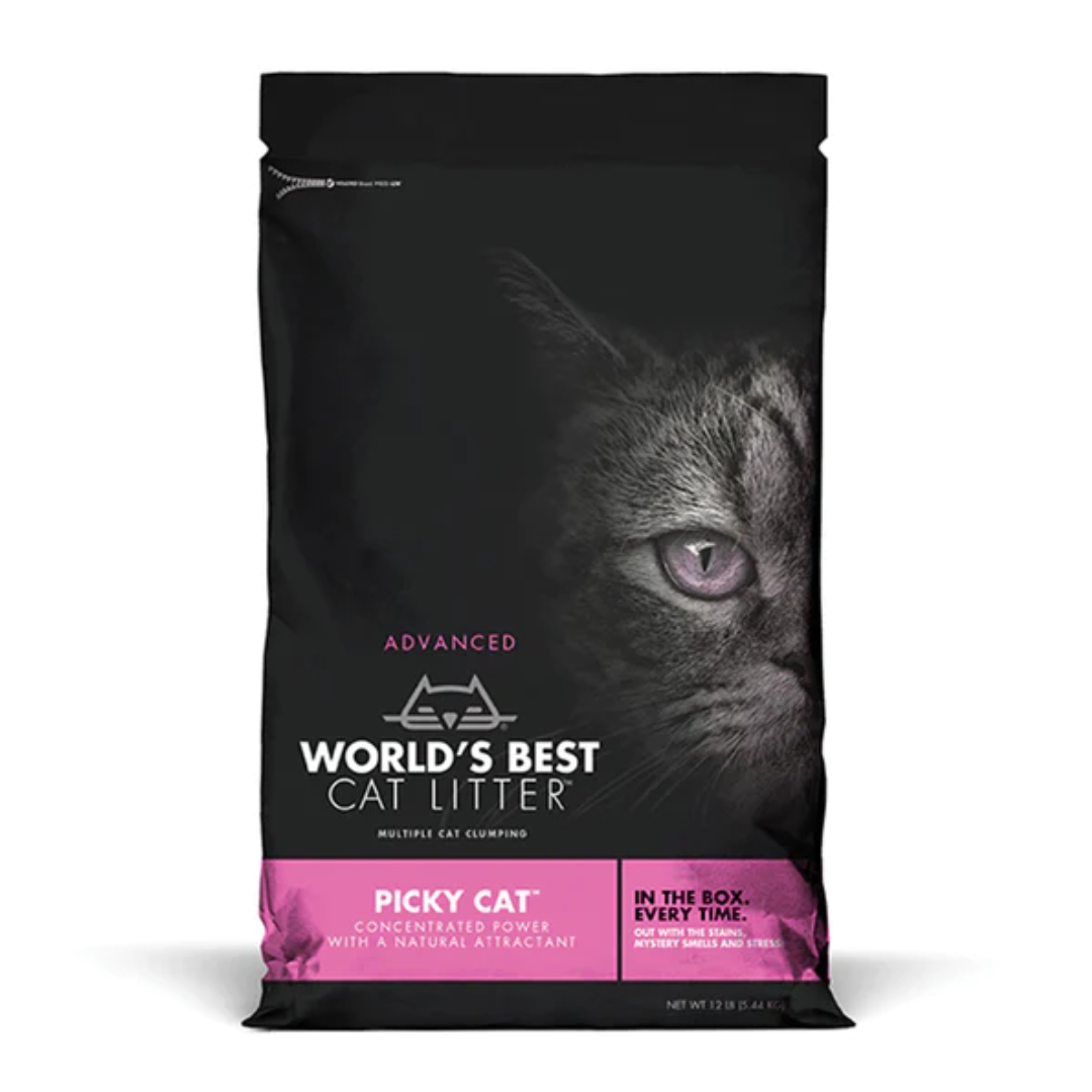World’s Best Cat Litter Corn Kernel Clumping Cat Litter – Picky Cat