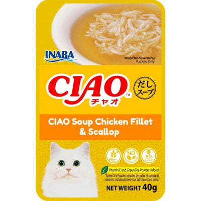 Ciao Clear Soup Pouch – Chicken Fillet & Scallop