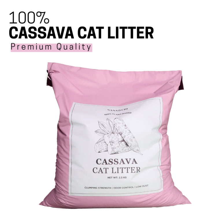 Premium Cassava Cat Litter