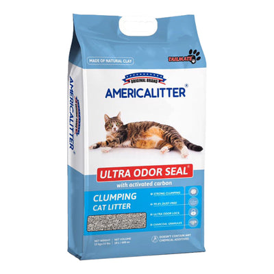 Americalitter – Ultra Odour Seal Clumping Cat Litter, 10L