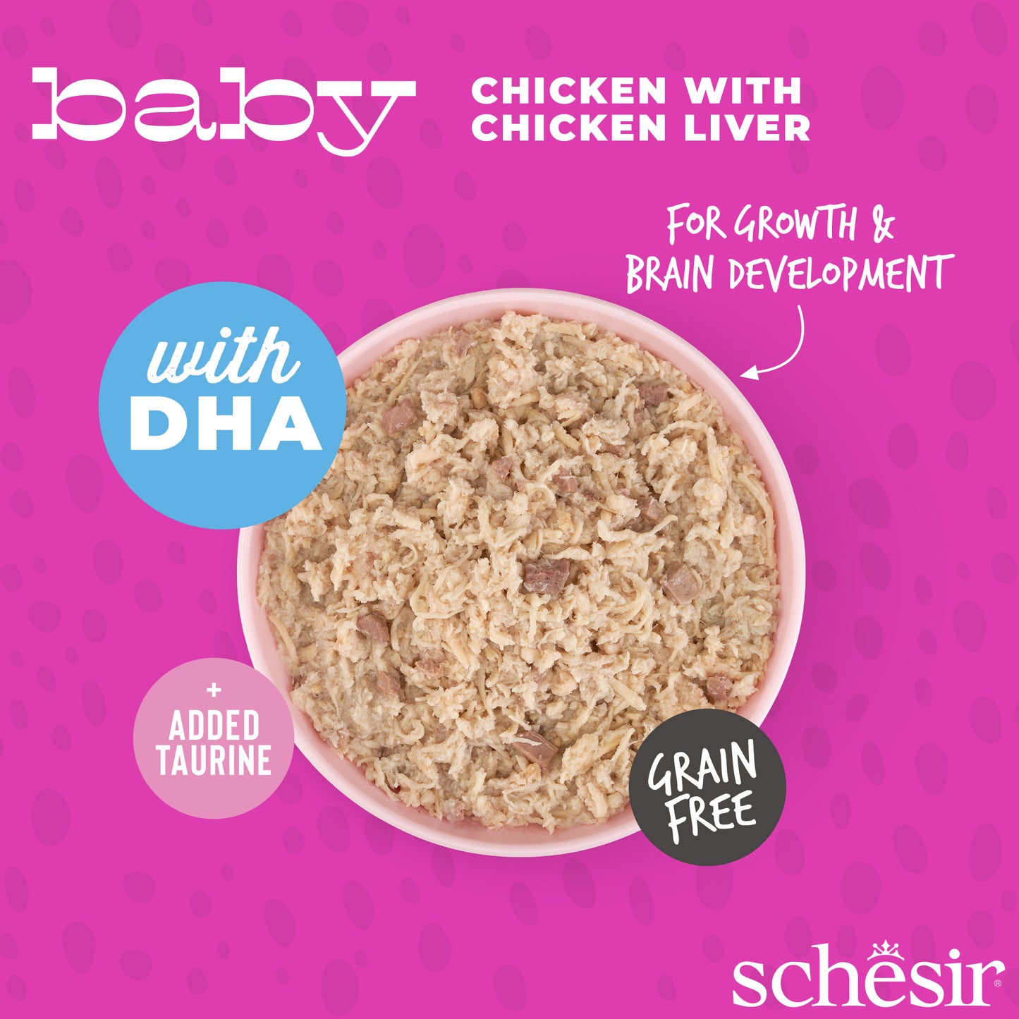 Schesir Baby Wholefood - Chicken with Chicken Liver, 70g