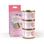 Schesir Baby Mousse & Fillets - Chicken with Salmon & Chicken Liver, 3 x 55g