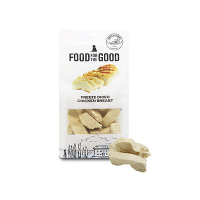 Food For The Good Freeze Dried Chicken Breast Cat & Dog Treats, 70g