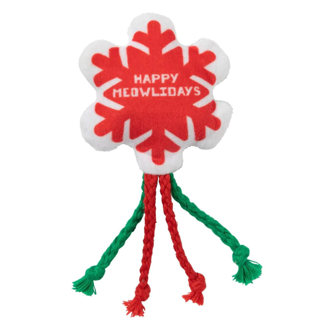 Happy Meowlidays Snowflake - Cat Toy [Christmas 2023]
