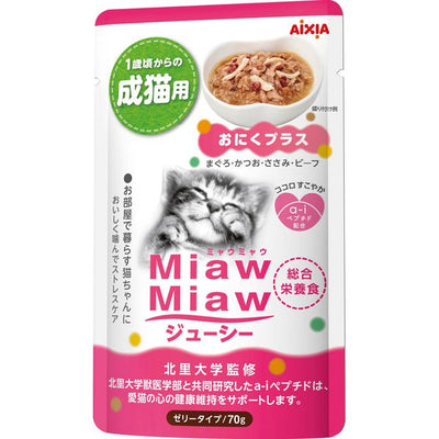 Miaw Miaw Juicy Pouch – Meat Plus, 70g