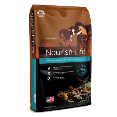 Nurture Pro Nourish Life Alaskan Salmon Formula For Indoor Kitten & Adult Dry Cat Food