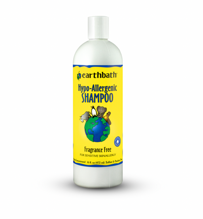 Earthbath Hypo-Allergenic Shampoo (Fragrance-Free), 16oz