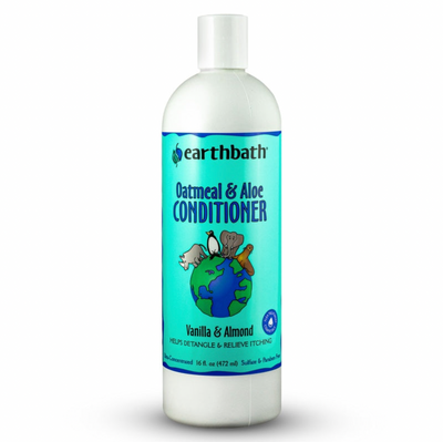 Earthbath Oatmeal & Aloe Conditioner, Vanilla & Almond Scented 16oz