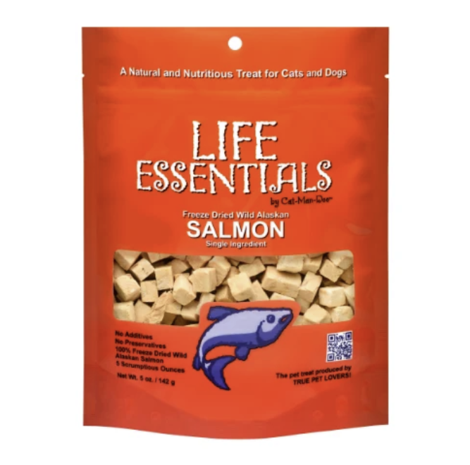 Life Essentials by Cat-Man-Doo Freeze Dried Wild Alaskan Salmon