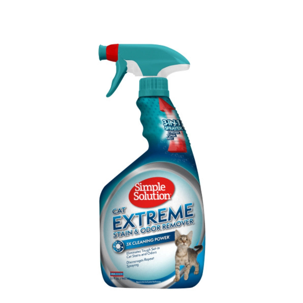 Simple Solution Extreme Cat Stain & Odor Remover, 945ml