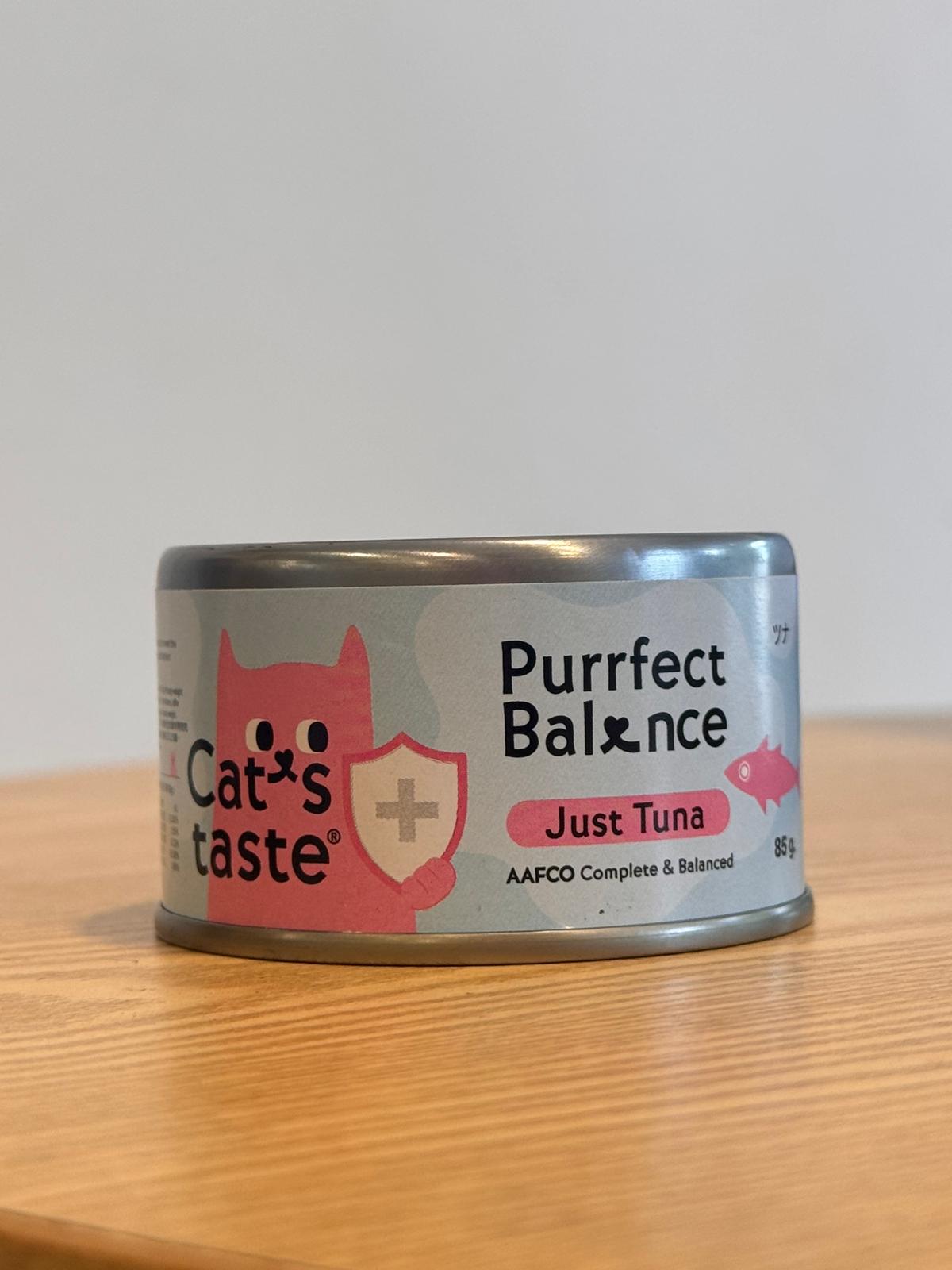Cat's Taste - Purrfect Balance Tuna in Gravy Can Food