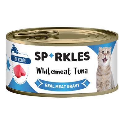 Sparkles Colours Whitemeat Tuna Canned Wet Cat Food, 70g