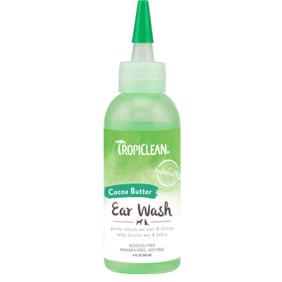 Tropiclean Alcohol-Free Ear Wash for Pets, 4fl oz