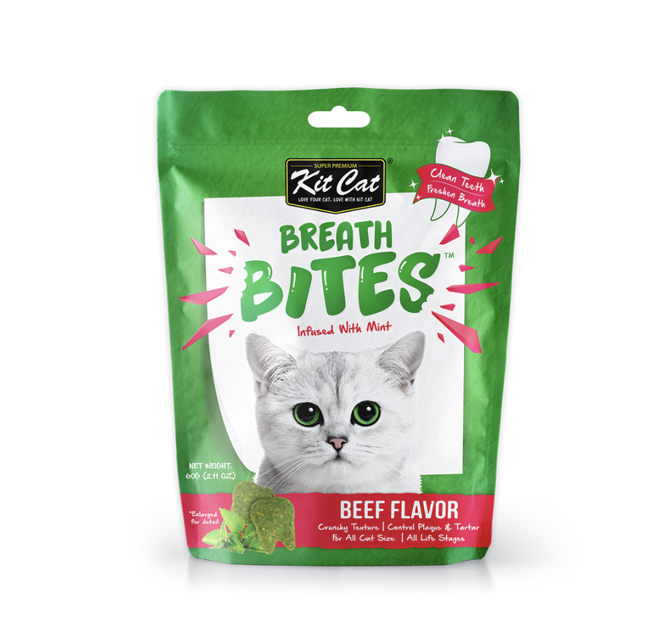 Kit Cat Breath Bites Beef, 60g