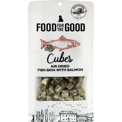 Food For The Good - Air Dried Fish Skin with Salmon, 120g