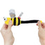 GiGwi Vibrating Running Catnip Plush Cat Toy (Bee)