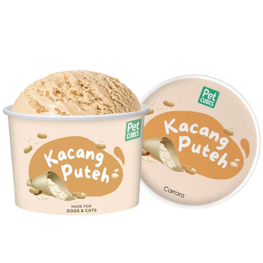 PetCubes Kachang Puteh Ice Cream For Cats & Dogs, 3.5oz