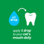 TropiClean Fresh Breath Oral Care Clean Teeth Gel for Cats, 2oz