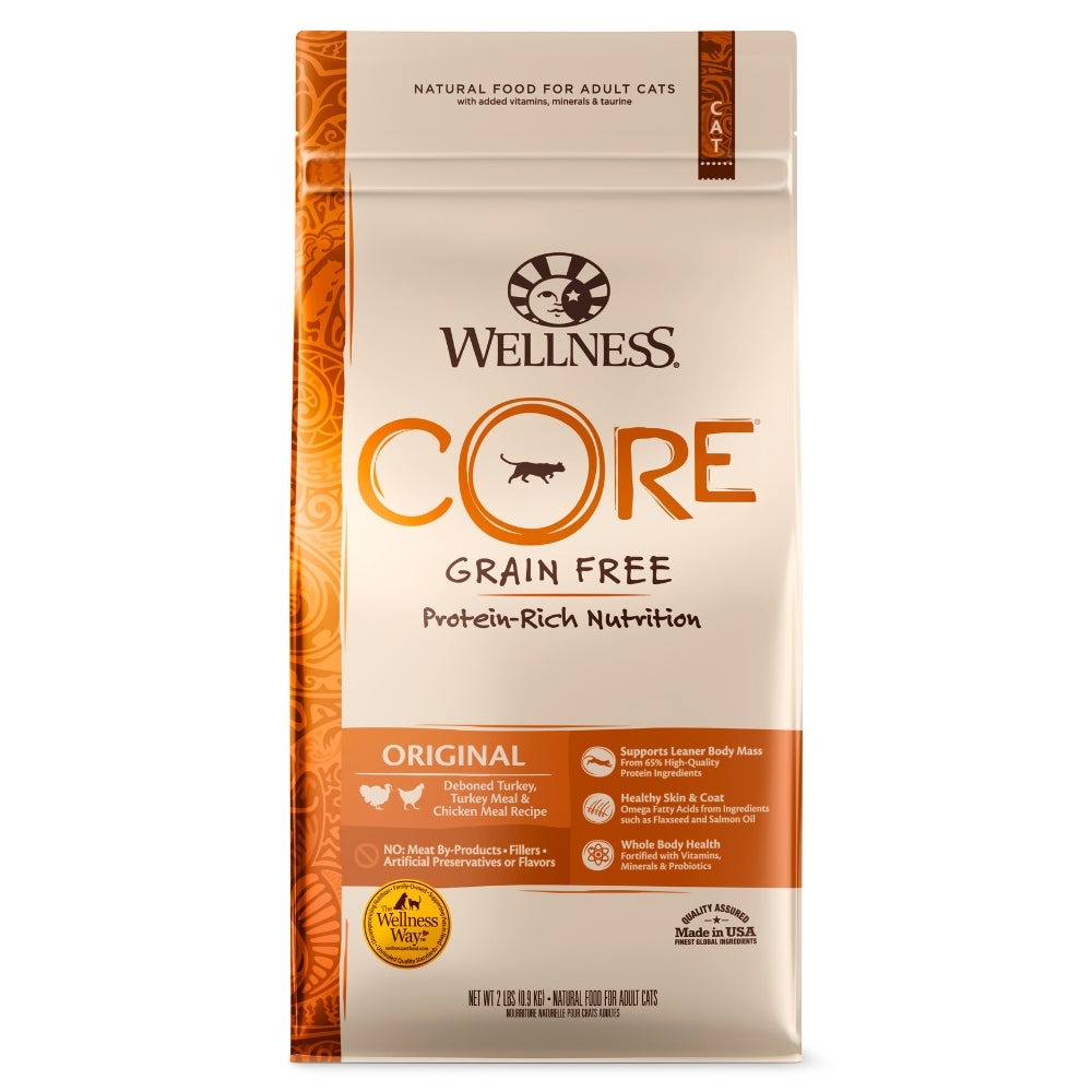 Wellness CORE Original deboned Turkey, Turkey Meal & Chicken Meal Dry Cat Food