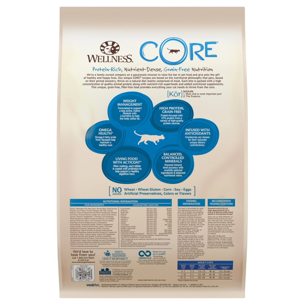 Wellness CORE Indoor Salmon & Herring Dry Cat Food