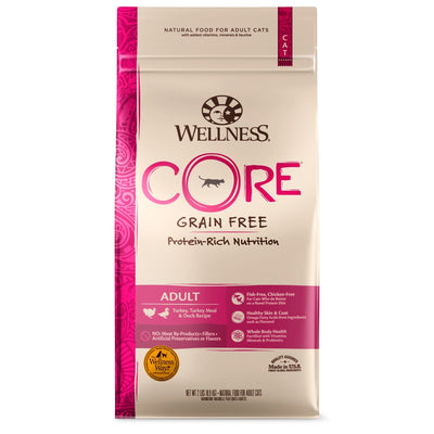 Wellness CORE Adult Turkey, Turkey meal & Duck Dry Cat Food