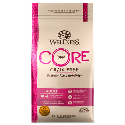 Wellness CORE Adult Turkey, Turkey meal & Duck Dry Cat Food