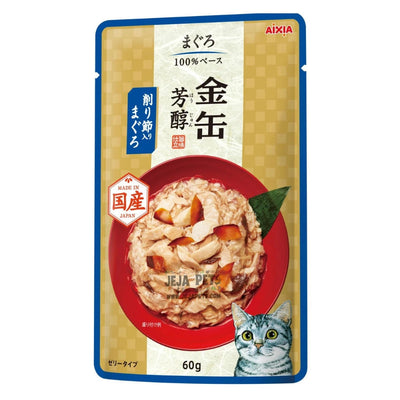 Aixia Kin-Can Rich Pouch Tuna w/Dried Skipjack, 60g