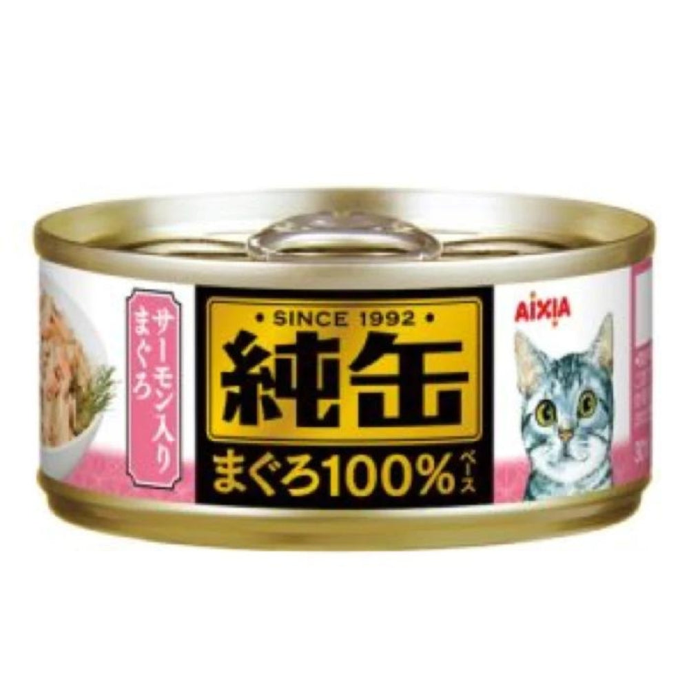 AIXIA Jun-Can Mini Tuna Flake w/ Salmon, 65g