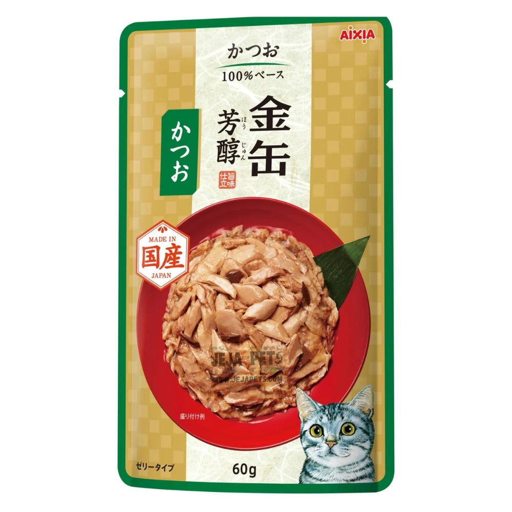 Aixia Kin-Can Rich Pouch Tuna w/Skipjack Tuna, 60g