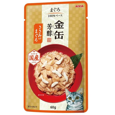 Aixia Kin-Can Rich Pouch – Tuna w/Chicken Fillet, 60g