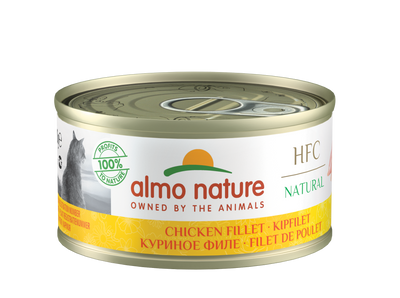 Almo Nature HFC Natural Canned Cat Food – Chicken Fillet, 70g