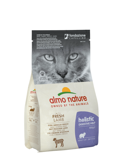 Almo Nature Holistic Digestive Help with Fresh Lamb Dry Cat Food
