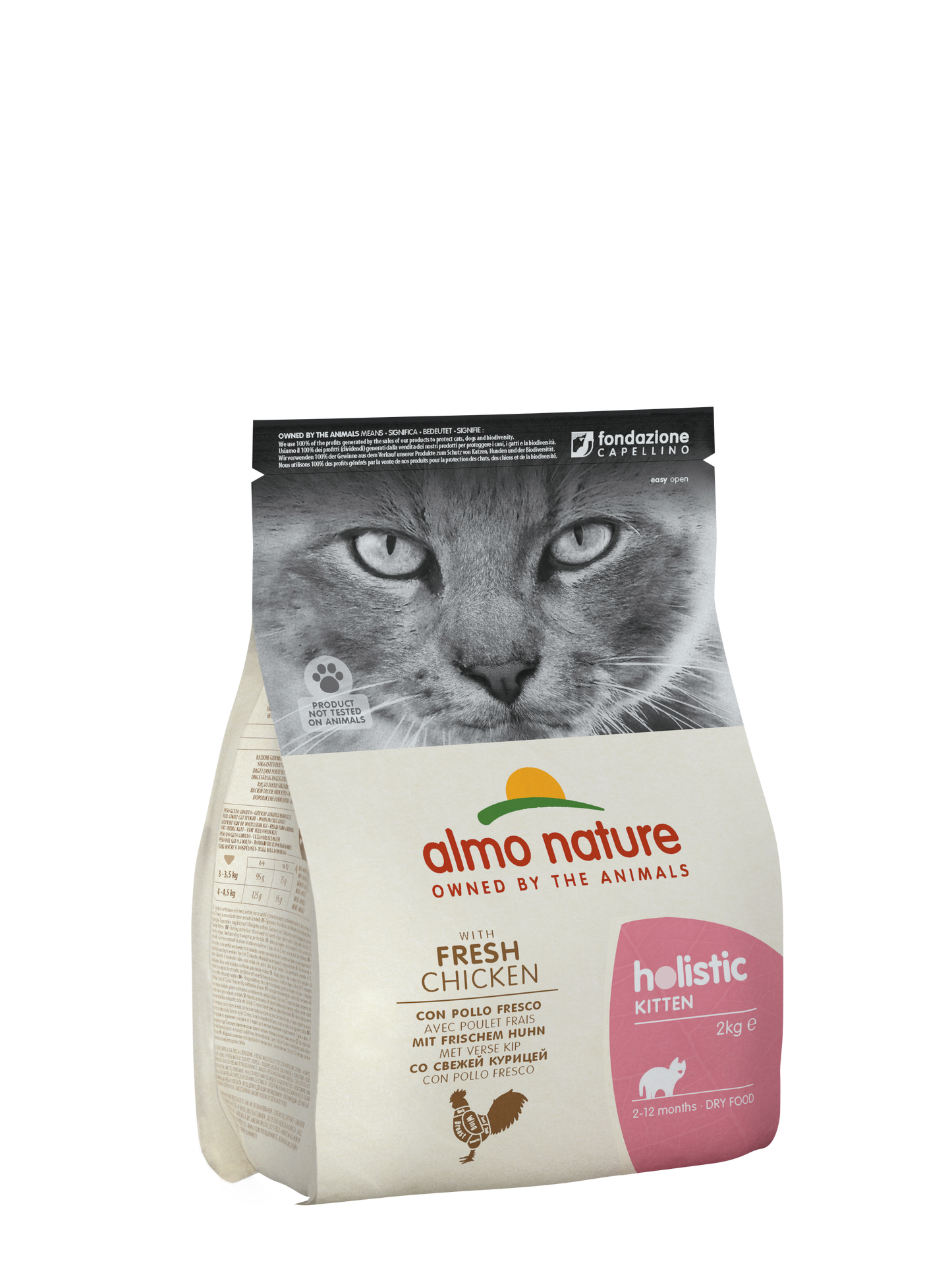 Almo Nature Holistic Kitten with Fresh Chicken Dry Cat Food