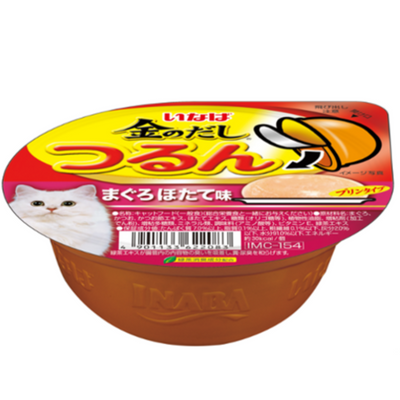 Ciao Tsurun Tuna with Scallop Pudding Cups, 65g
