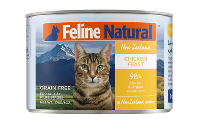 Feline Natural Chicken Canned Cat Food, 170g