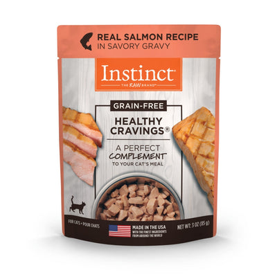 Instinct Healthy Cravings Wet Cat Food Topper – Real Salmon, 3oz