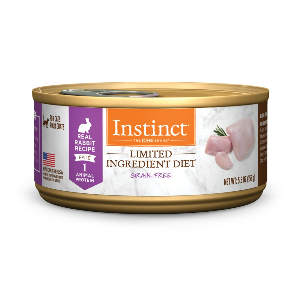 Instinct Limited Ingredient Diet Grain-Free Pate Real Rabbit Recipe, 5.5oz
