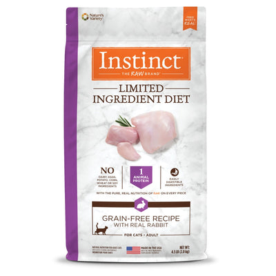 Instinct Limited Ingredients Diet Rabbit, 4.5lb