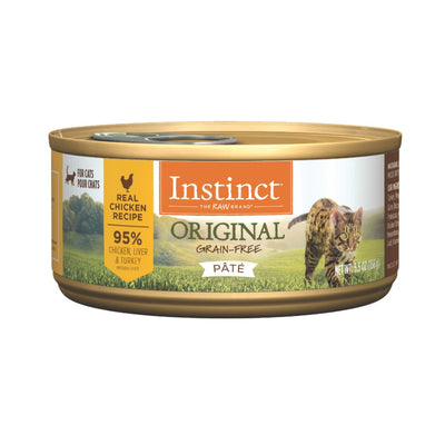 Instinct Original Grain-Free Pâté Cat Canned Food – Real Chicken Recipe