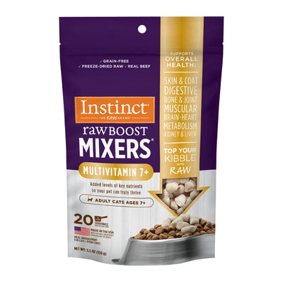 Instinct Freeze-Dried Raw Boost Mixers Grain-Free Multivitamin Adult 7+ Cat, 5.5oz
