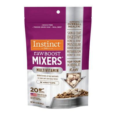 Instinct Freeze-Dried Raw Boost Mixers Grain-Free Multivitamin Adult Cat, 5.5oz
