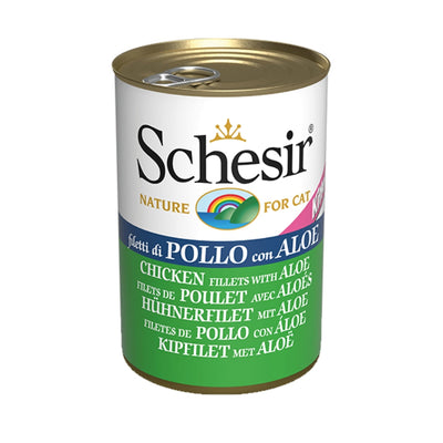 Schesir Kitten Chicken Fillet with Aloe in Jelly Canned Cat Food