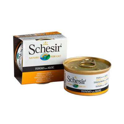 Schesir Tuna with Aloe in Jelly Canned Cat Food, 85g