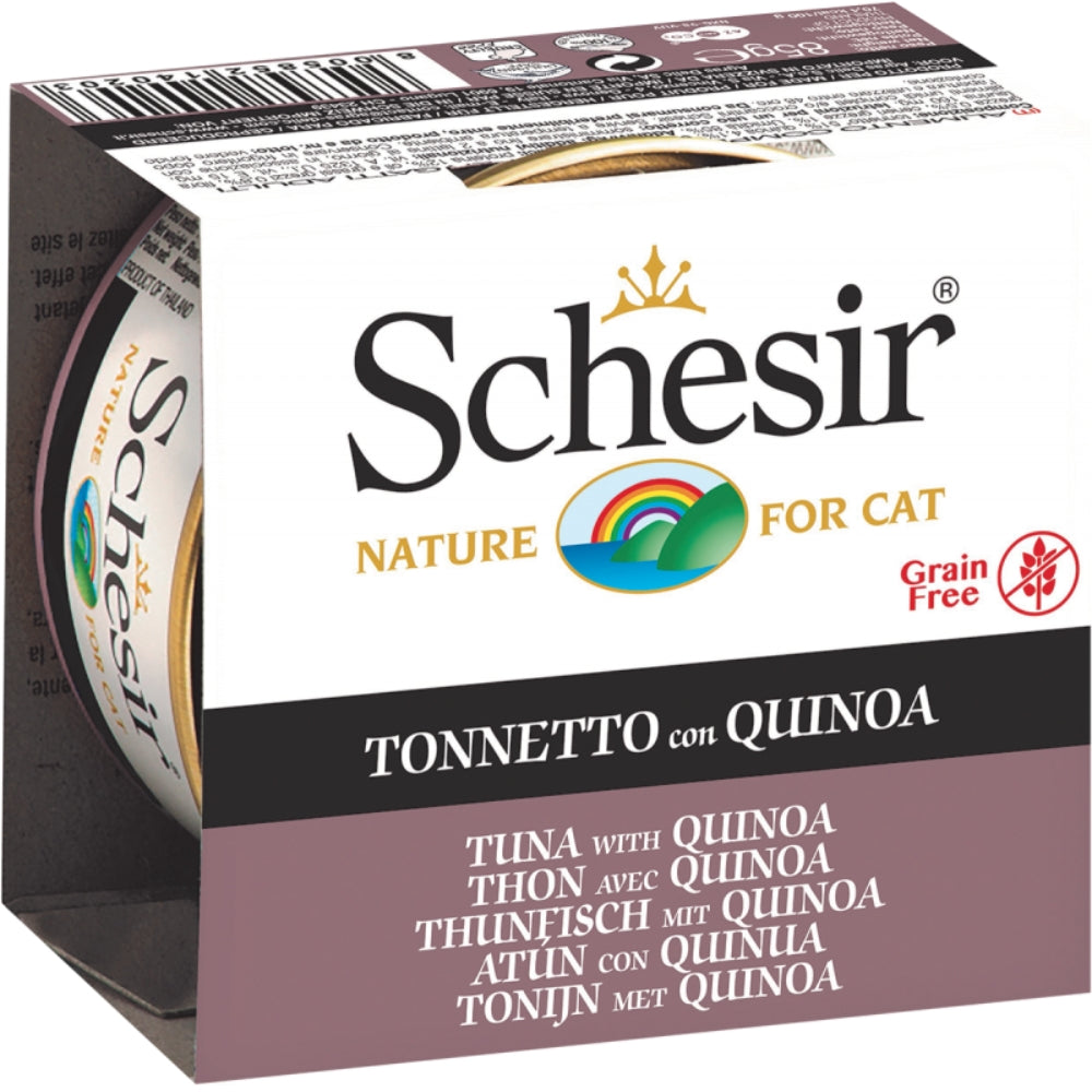 Schesir Tuna with Quinoa in Jelly Canned Cat Food, 85g