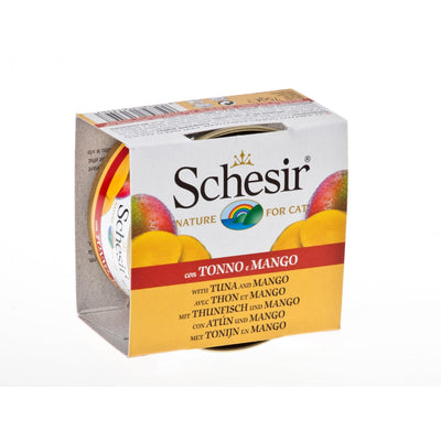 Schesir Tuna and Mango Canned Cat Food, 75g
