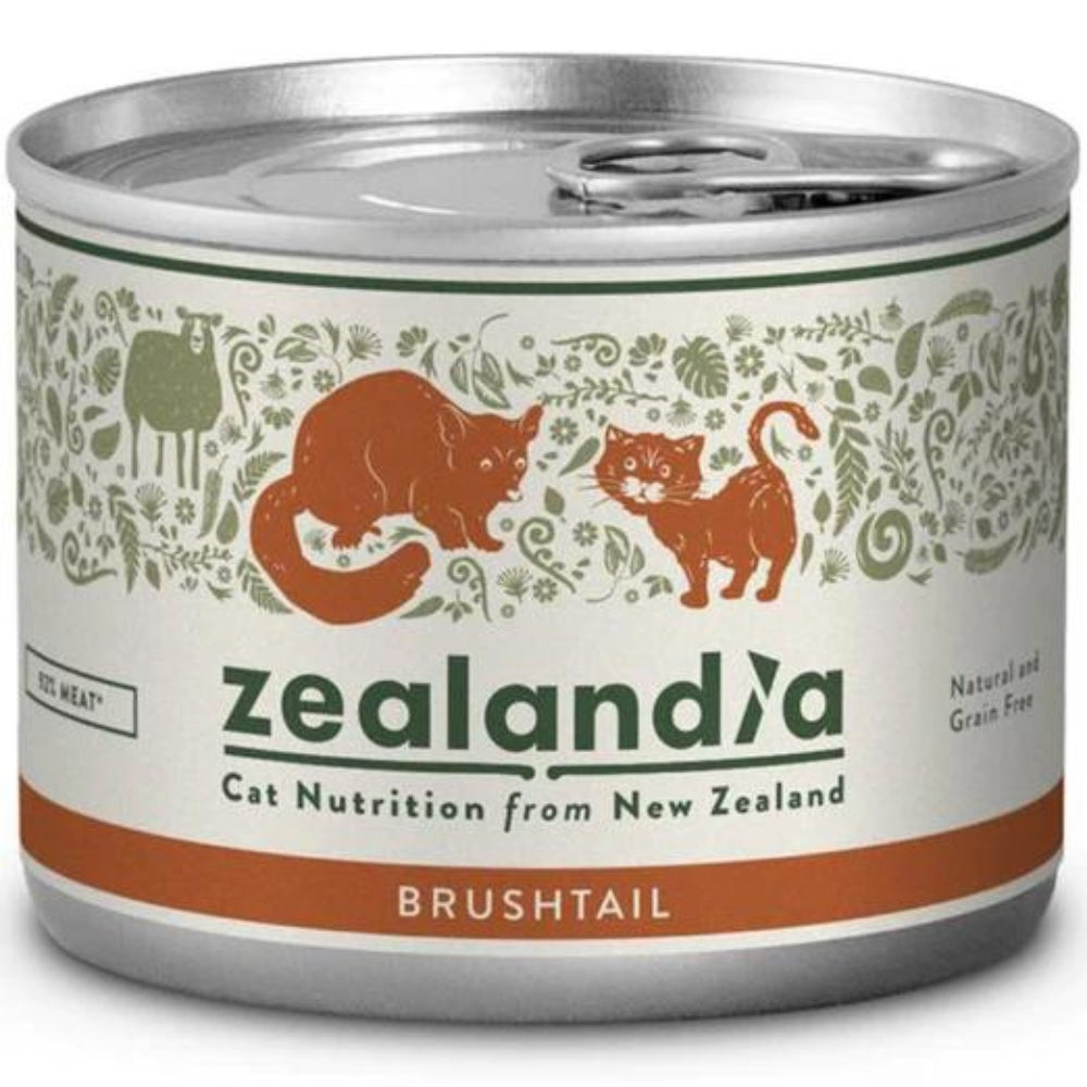 Zealandia Cat Wild Brushtail Canned Cat Food 180g
